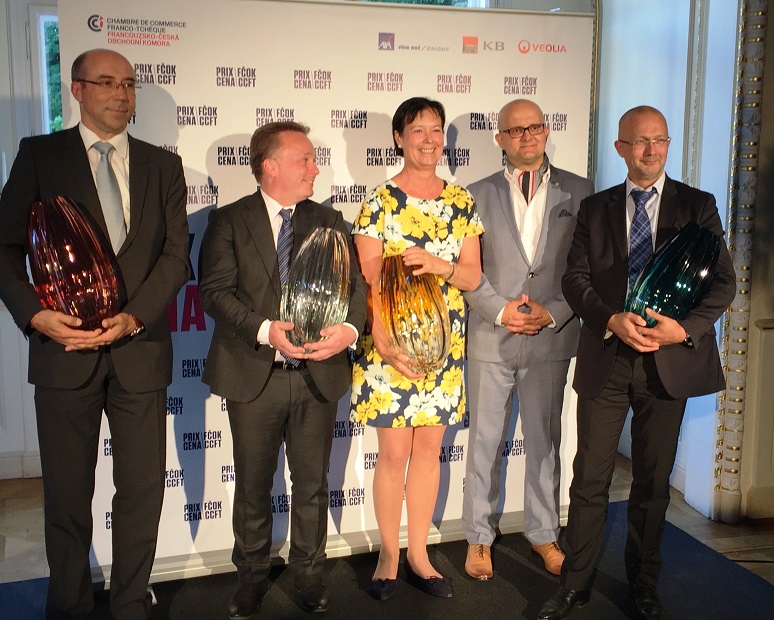 La chambre de commerce franco-tchèque a attribué le prix du Design tchèque en France au Sipral